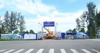 Cập nhật tiến độ thi công Cầu Minh Nguyệt